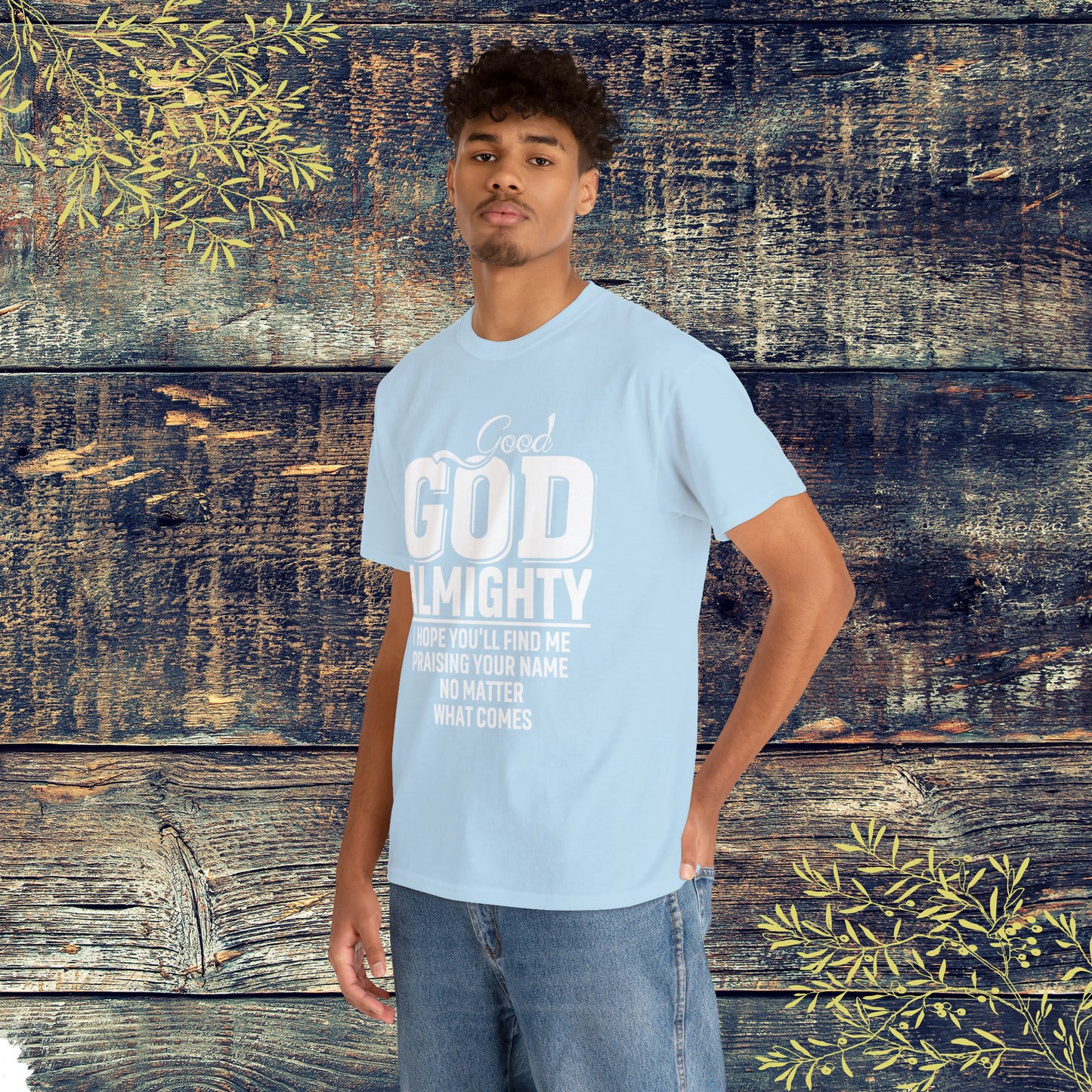 Good God Almighty Unisex Heavy Cotton Tee