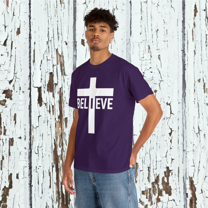 Believe Unisex Heavy Cotton Tee