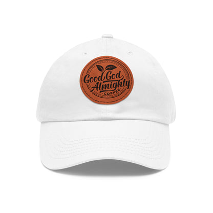 Good God Almighty Logo Hat with Round Leather Patch