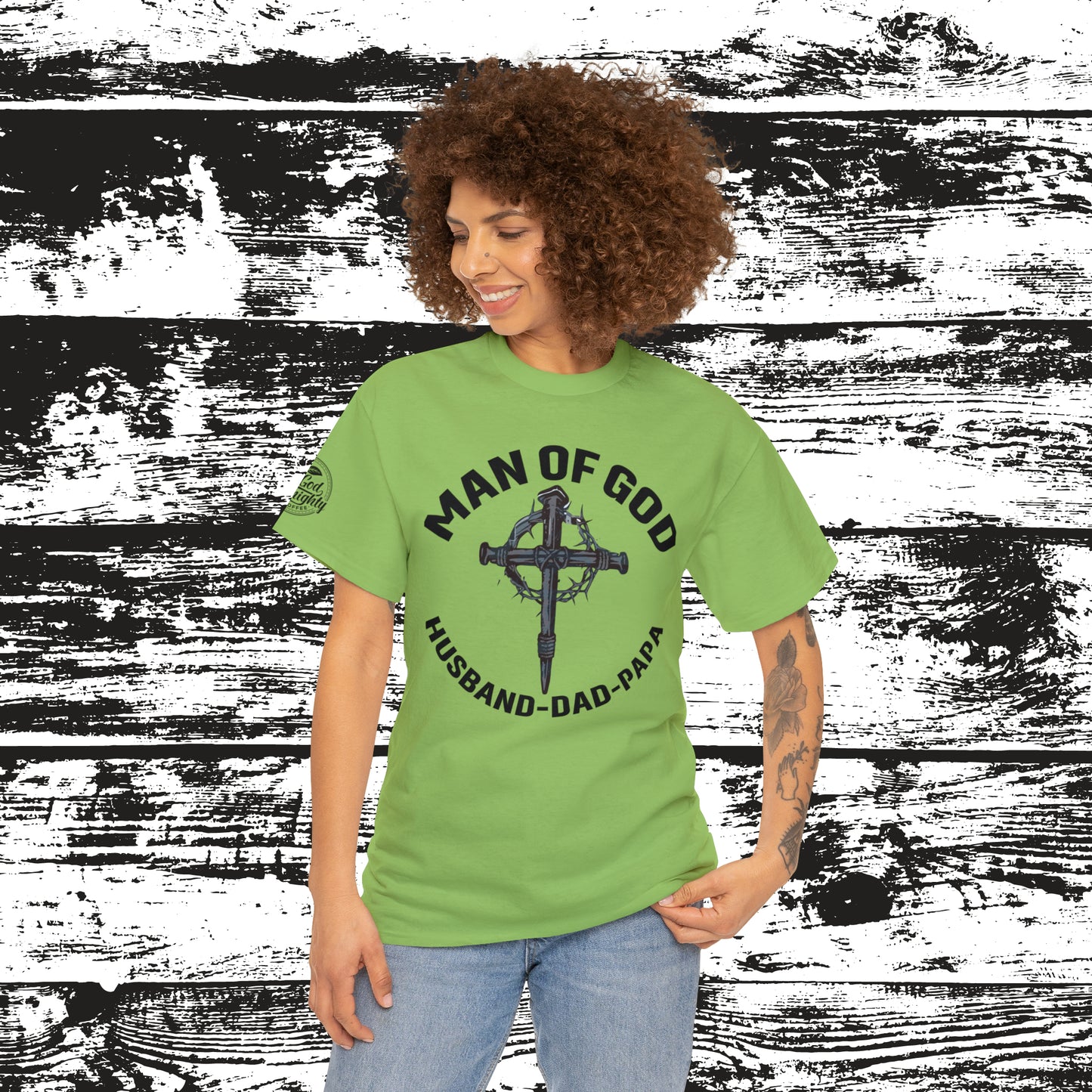 Man Of God Cotton Tee