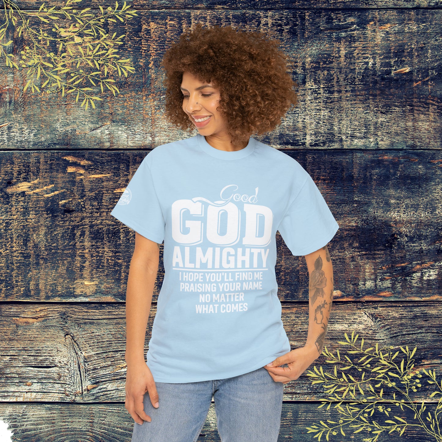 Good God Almighty Unisex Heavy Cotton Tee