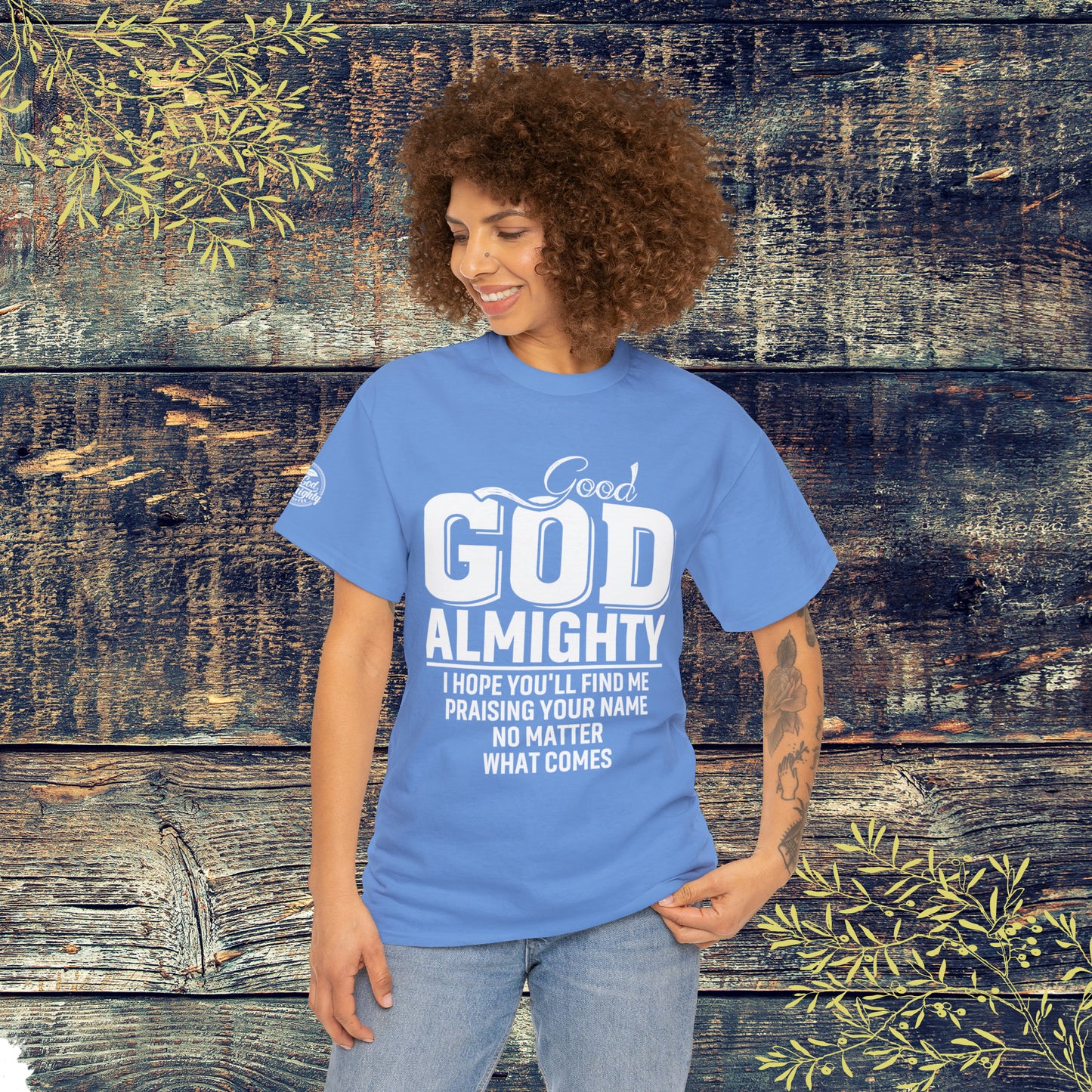 Good God Almighty Unisex Heavy Cotton Tee