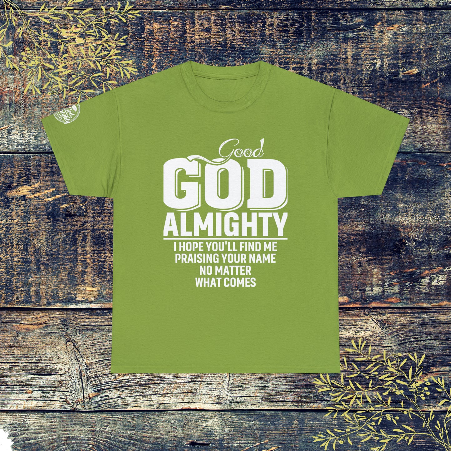 Good God Almighty Unisex Heavy Cotton Tee