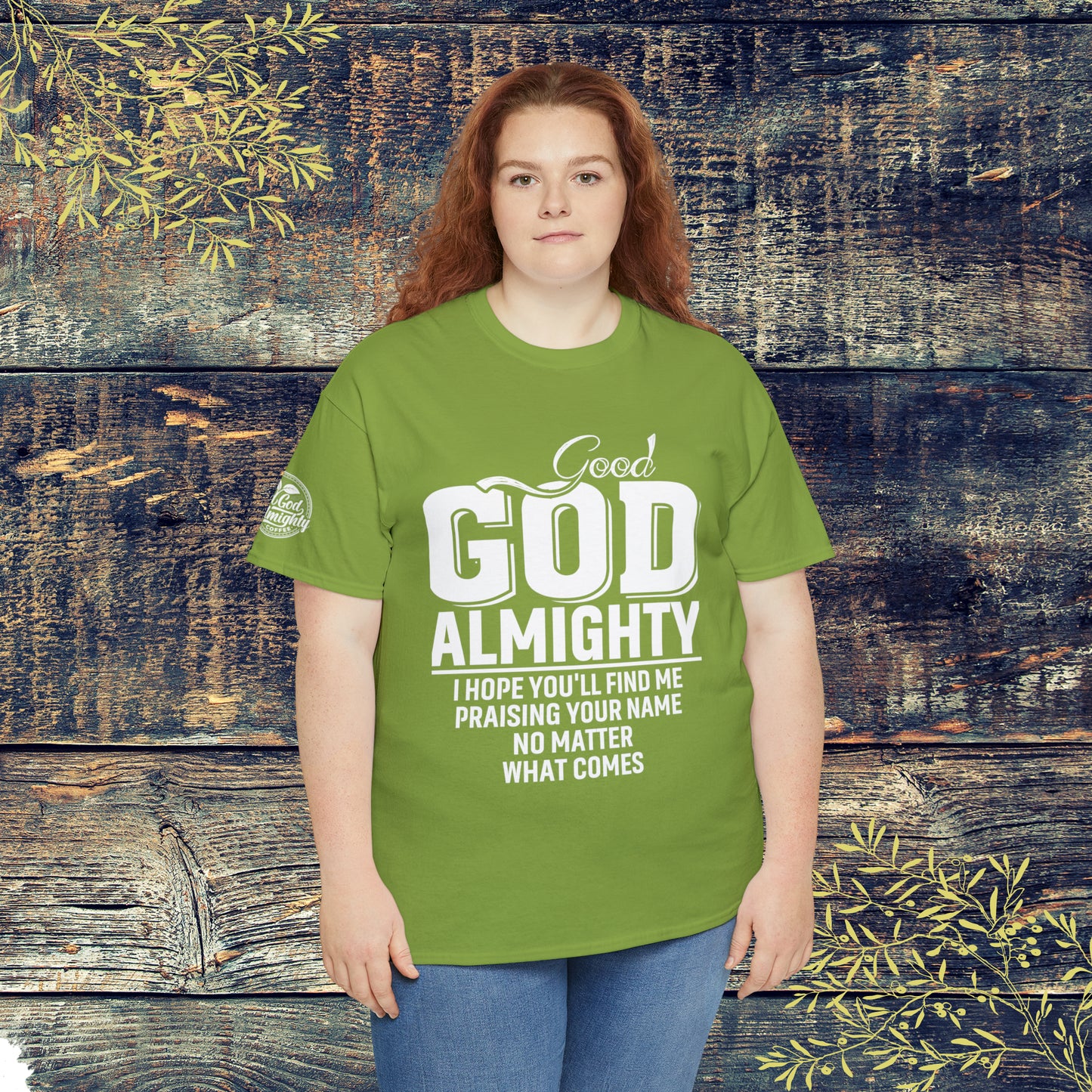 Good God Almighty Unisex Heavy Cotton Tee