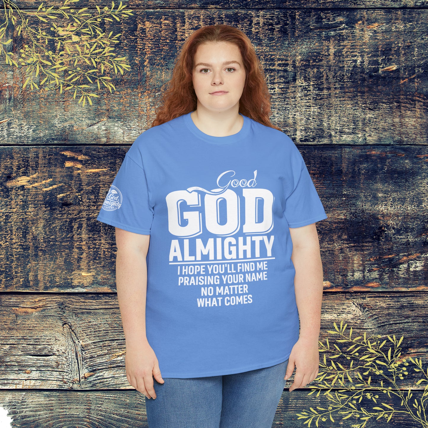 Good God Almighty Unisex Heavy Cotton Tee