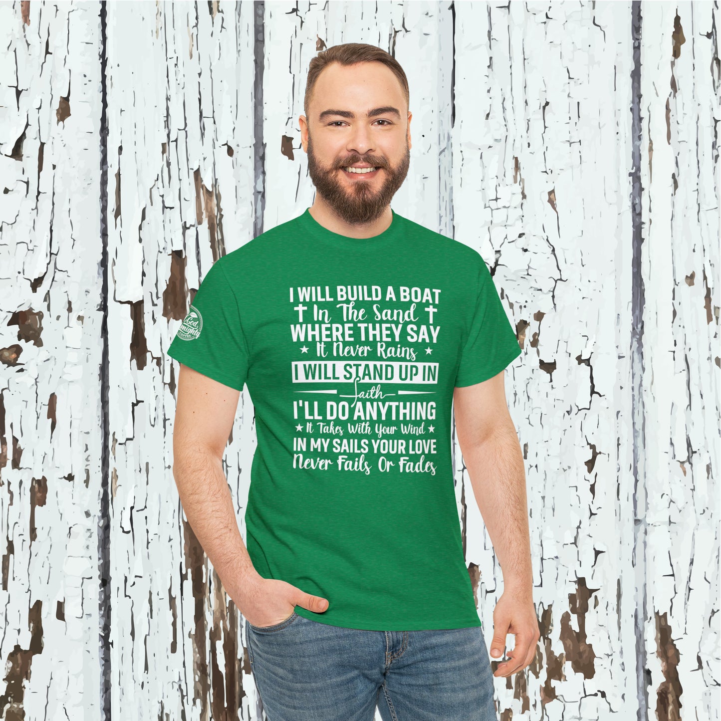 I'll Build a Boat Unisex Cotton Tee