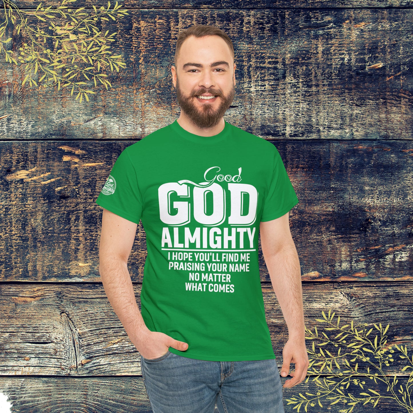 Good God Almighty Unisex Heavy Cotton Tee