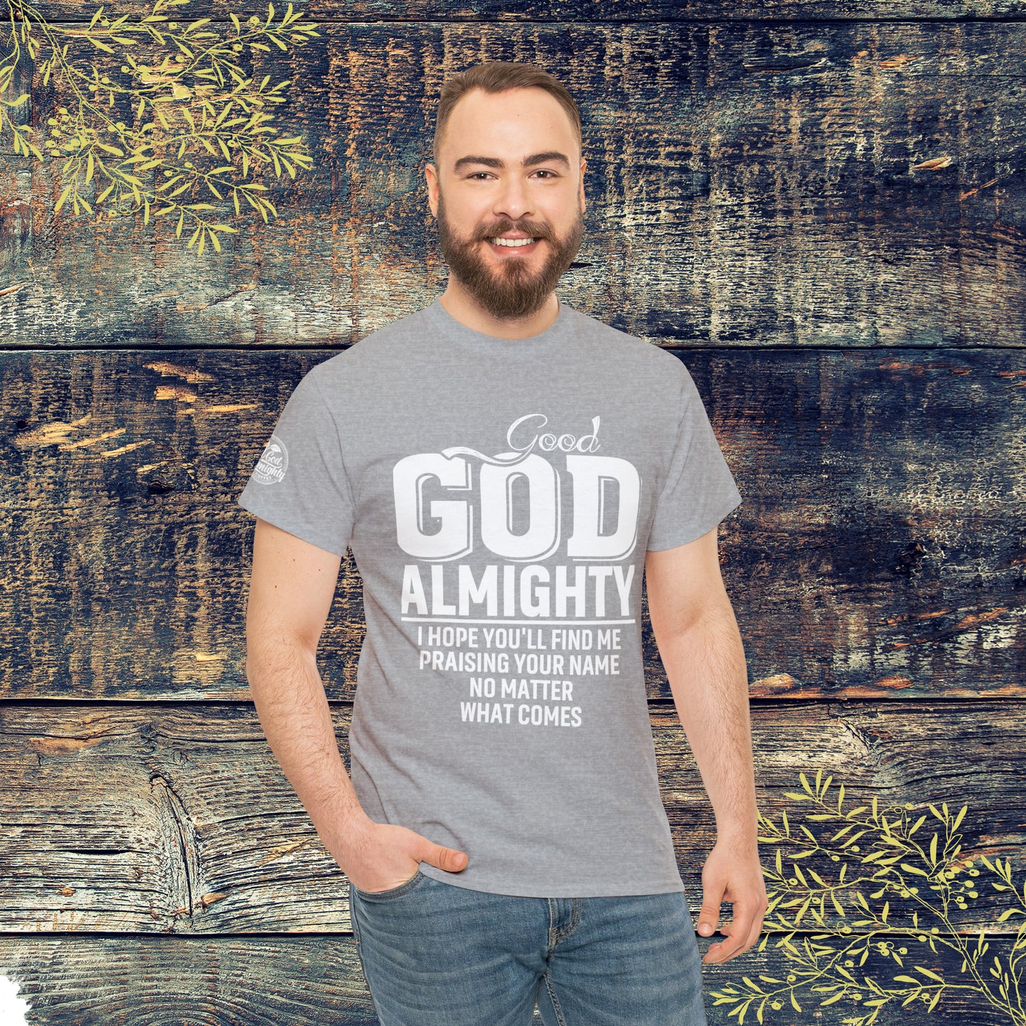 Good God Almighty Unisex Heavy Cotton Tee