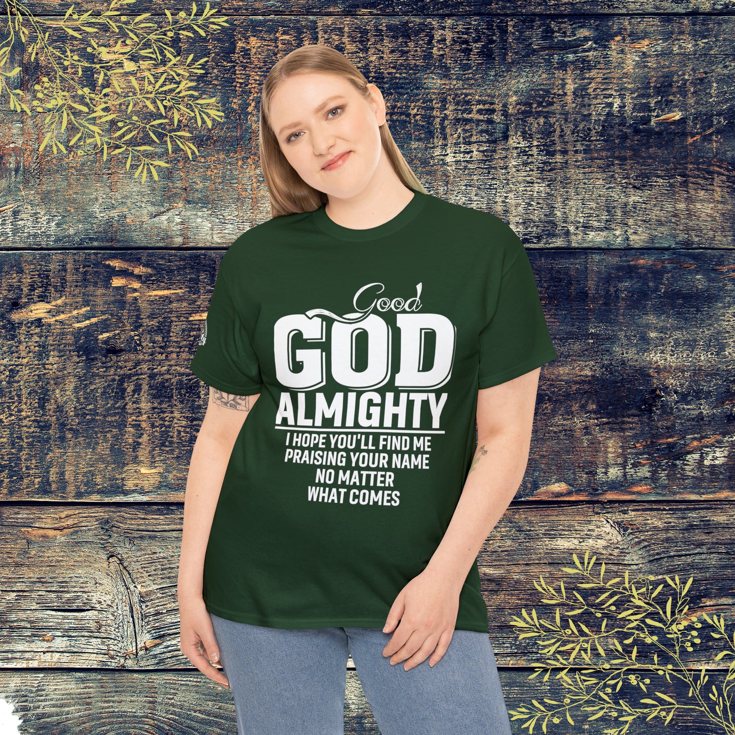 Good God Almighty Unisex Heavy Cotton Tee