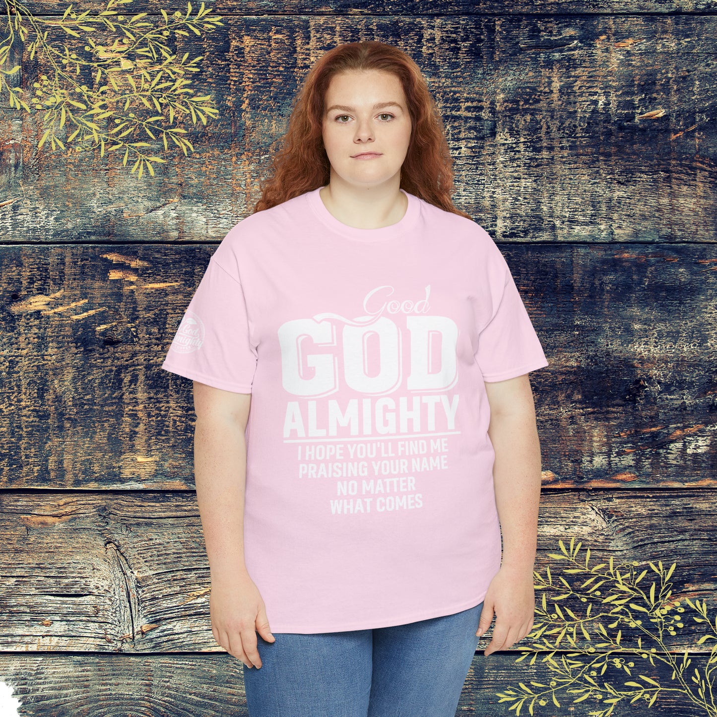 Good God Almighty Unisex Heavy Cotton Tee