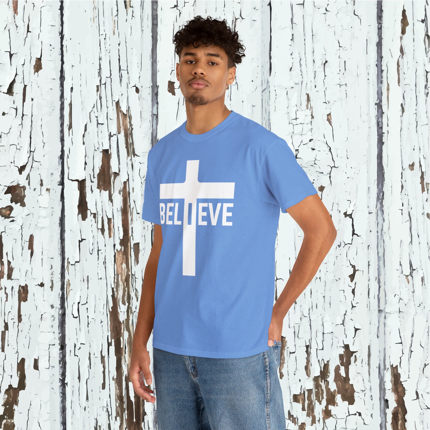 Believe Unisex Heavy Cotton Tee