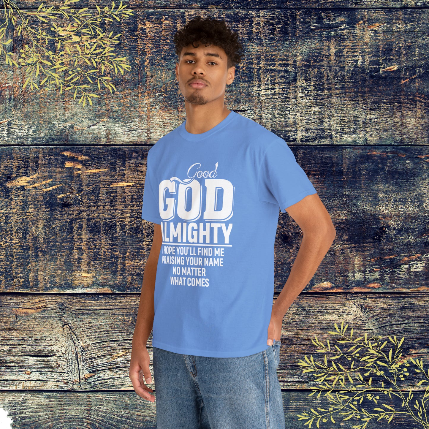 Good God Almighty Unisex Heavy Cotton Tee