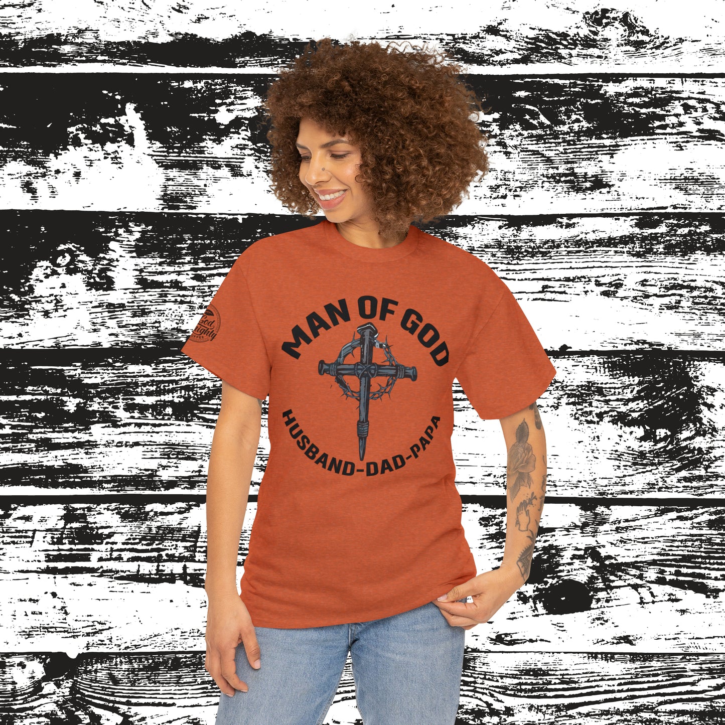 Man Of God Cotton Tee