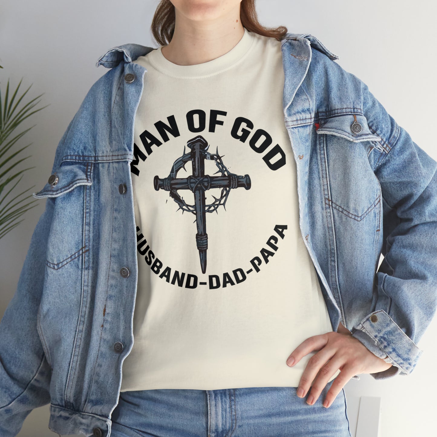 Man Of God Cotton Tee