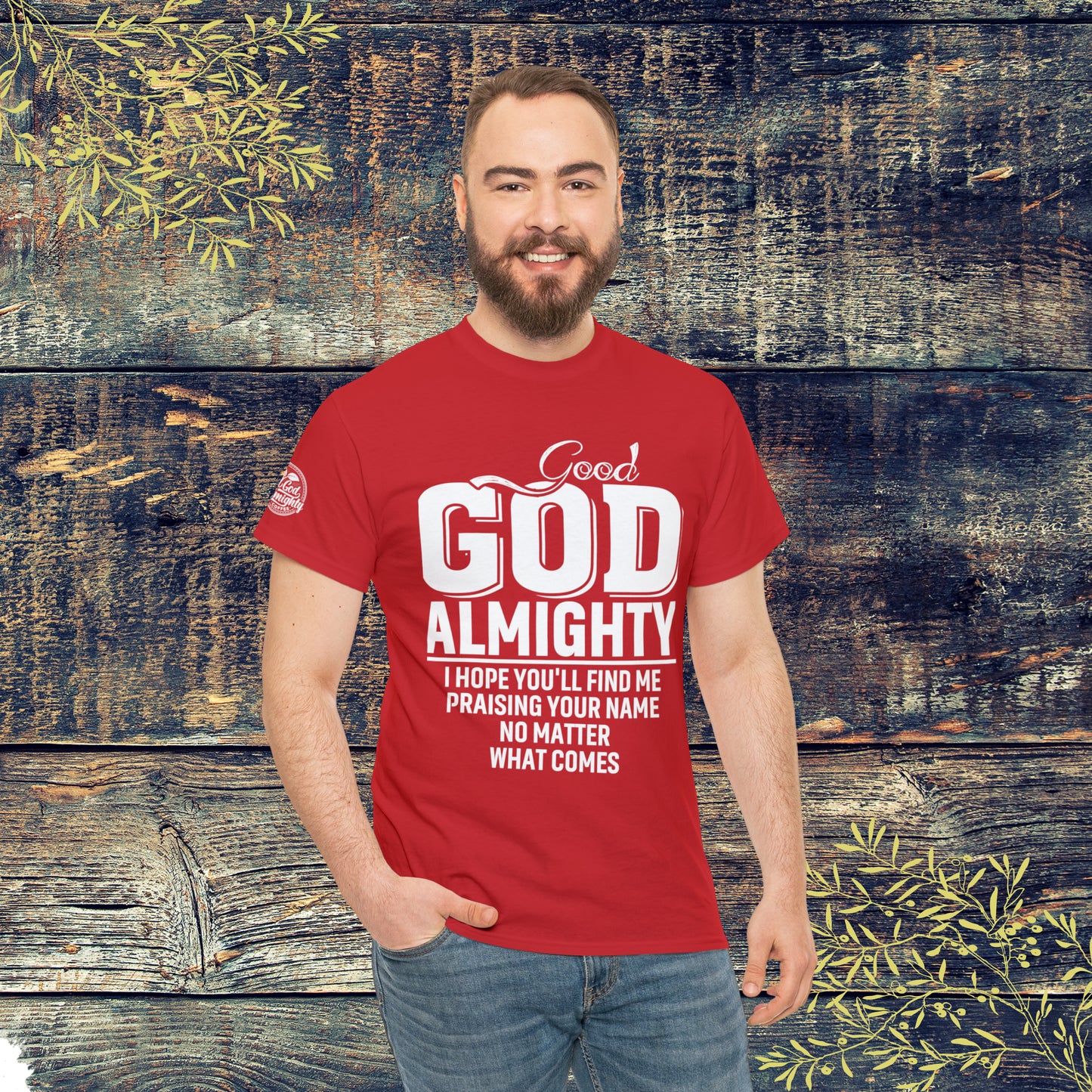 Good God Almighty Unisex Heavy Cotton Tee