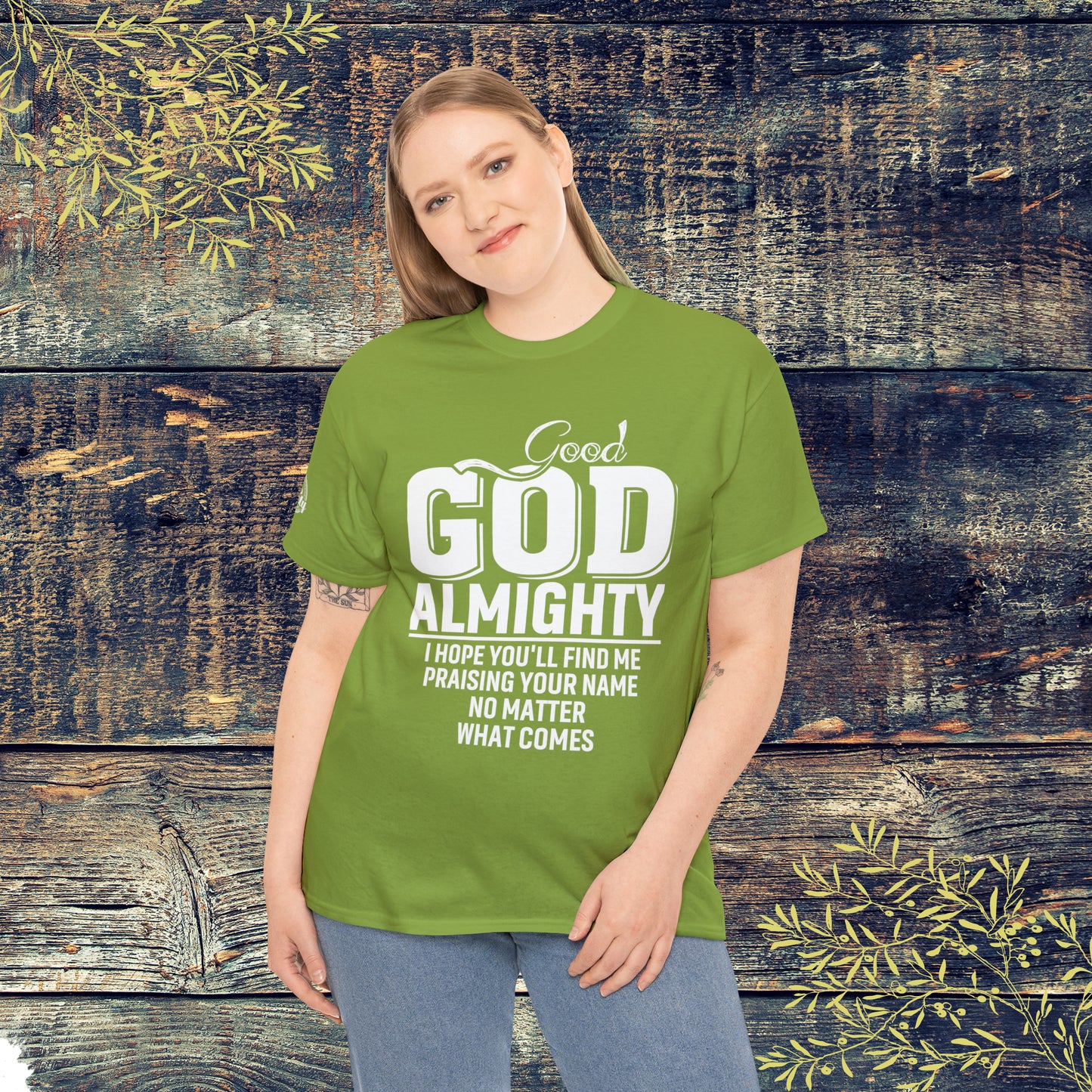 Good God Almighty Unisex Heavy Cotton Tee